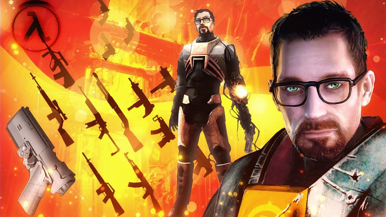 ВЫРЕЗАННОЕ ОРУЖИЕ ИЗ ВСЕХ ИГР HALF-LIFE (УСТАРЕЛО)