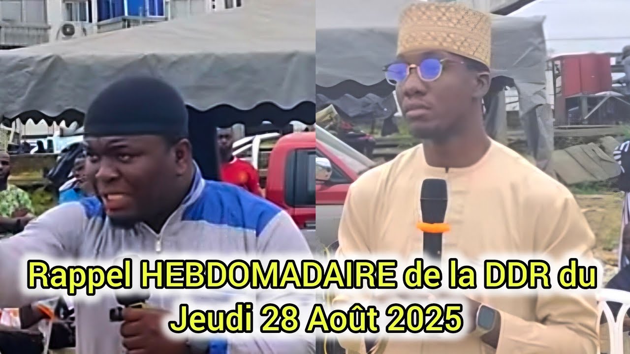 Rappel DDR Hebdomadaire du 28/08/2025 à Yopougon
