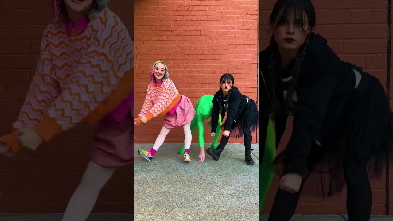 #behindthescenes #wednesdayaddams #enid #dance