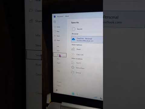 How To Convert Word Document Into PDF #convertwordtopdf #youtubeshorts