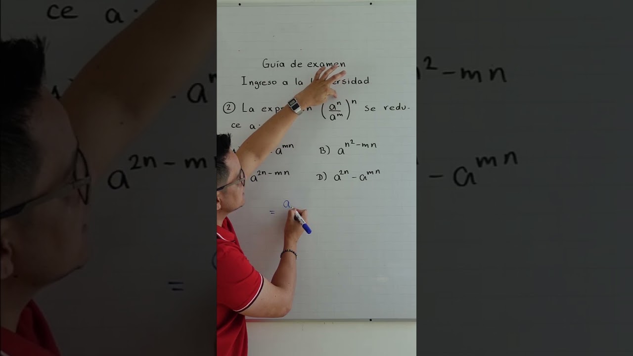Prepárate para el Examen de Ingreso a la UNAM: Ejercicio 2 de Matemáticas 📚