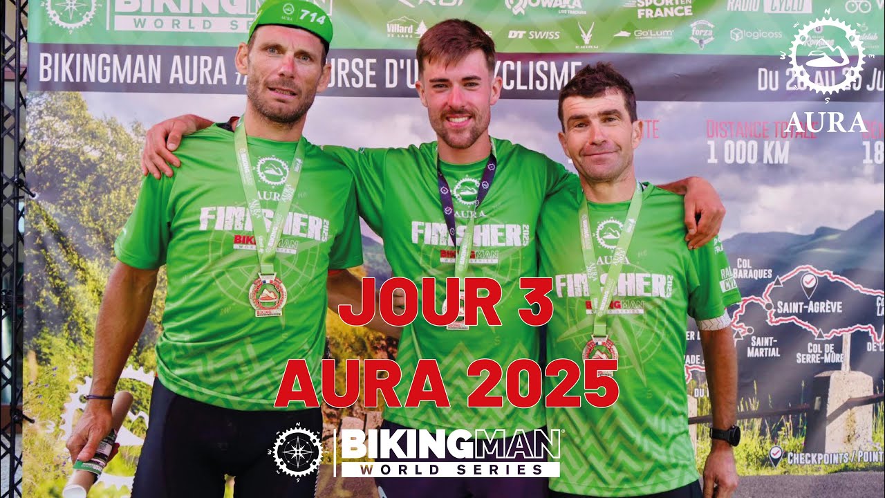 BikingMan Aura 2025 - Jour 3 🚴‍♂️