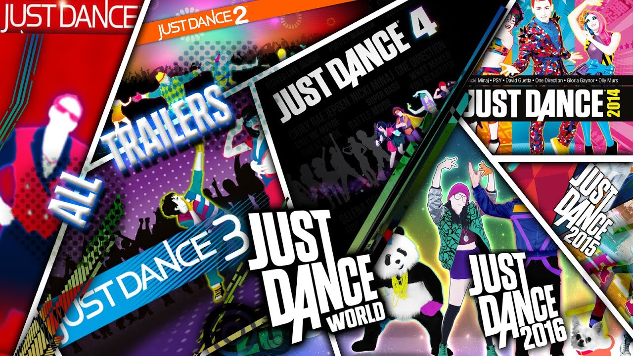 Just Dance All Trailers (JD1 - JD2016) 🎶