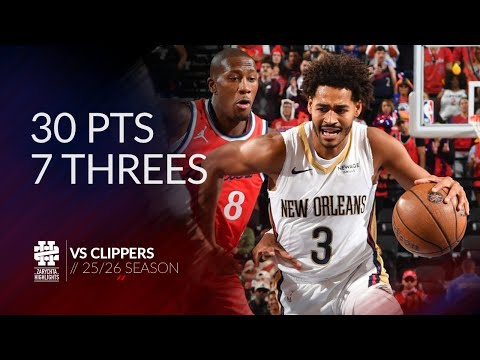 Jordan Poole 30 pts 7 threes vs Clippers 25/26 season