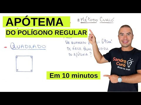 APÓTEMA DE UM POLÍGONO REGULAR