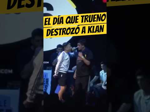 El día que TRUENO DESTROZÓ a KLAN 💀🔥 #Trueno #Klan #Freestyle #FmsArgentina