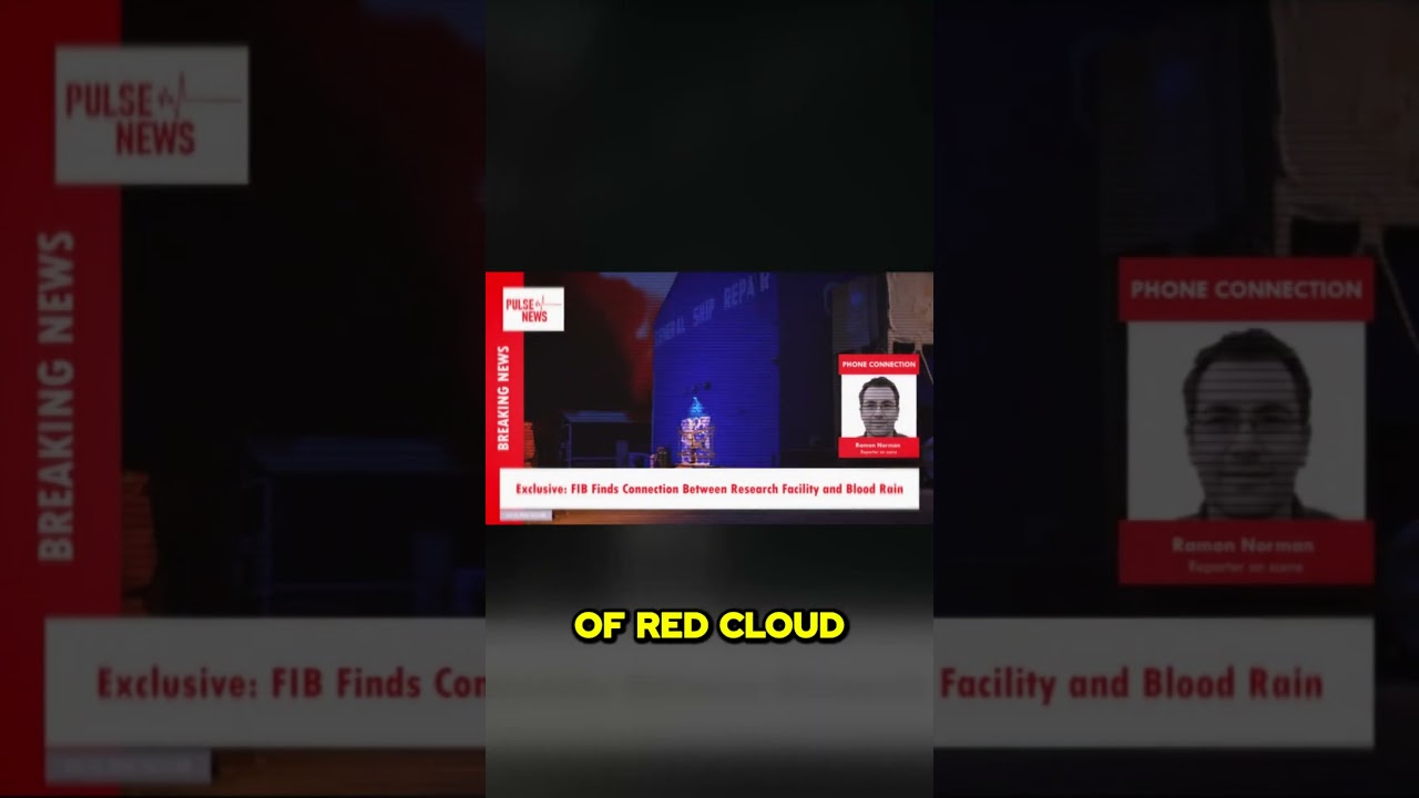 Emergency Alert System Scenario: Blood Rain