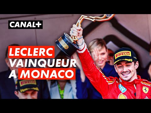 Charles Leclerc remporte le Grand Prix de Monaco pour la première fois de sa carrière !