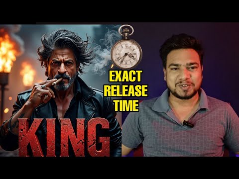 King Carnage Teaser Final Exact Release Time | King Official Announcement Teaser | Shah Rukh Khan