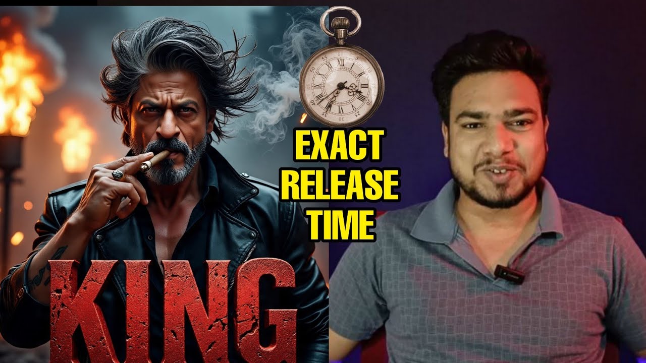 King Carnage Teaser: Final Release Time Revealed! 🎬 | Shah Rukh Khan's Exciting Announcement
