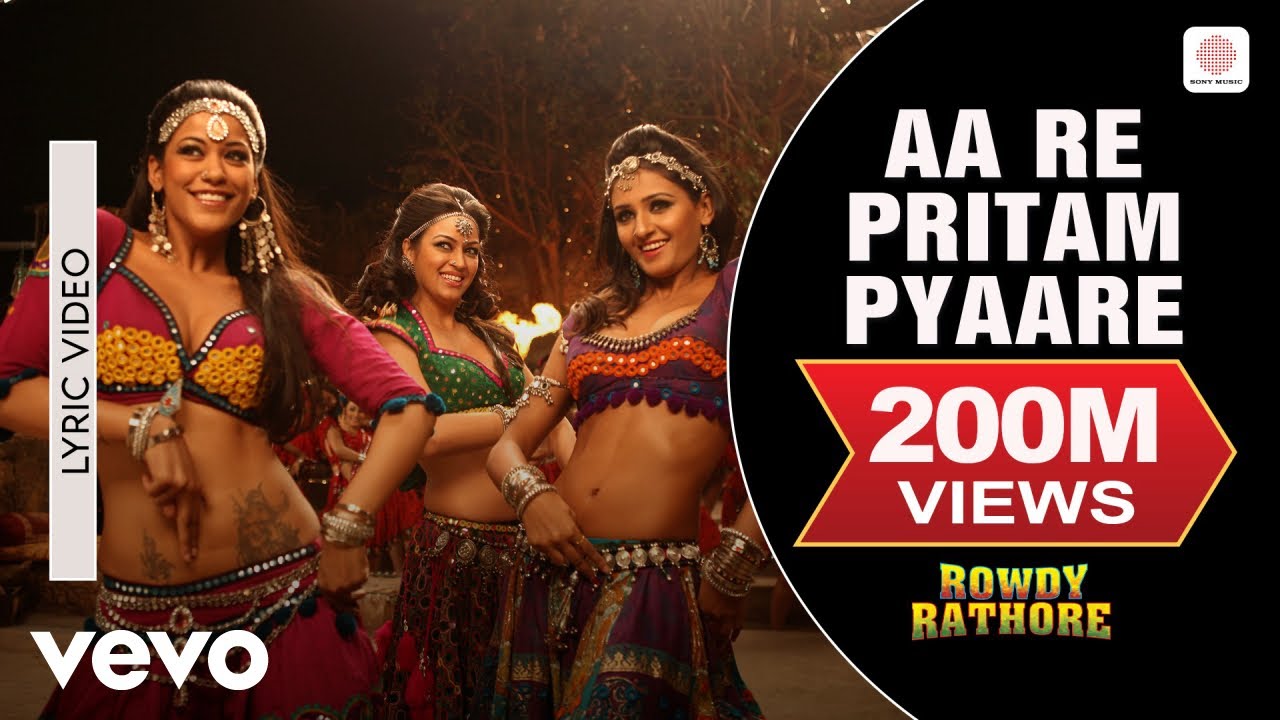 Aa Re Pritam Pyaare - Lyrical Video from Rowdy Rathore | Akshay Kumar & Mamta Sharma 🎶