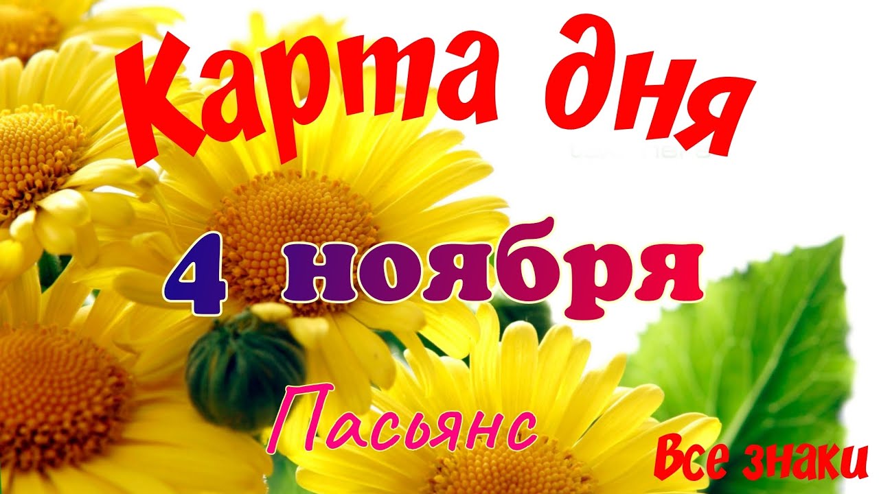 Карта дня 4 ноября 2025: гороскоп и тайм-коды ♠️