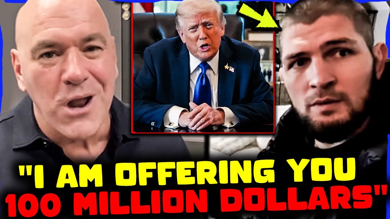 Khabib Offered $100M to Headline UFC at White House 🏛️