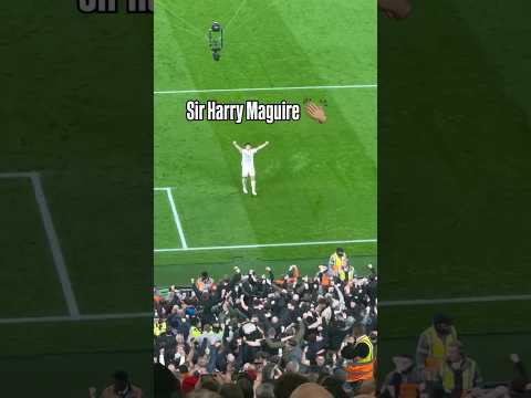 Man United fans love Harry Maguire 💪🔴