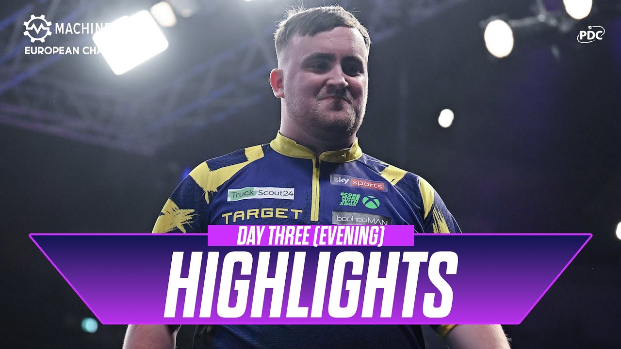 Day 3 Evening Highlights | 2025 Machineseeker European Darts Championship 🎯