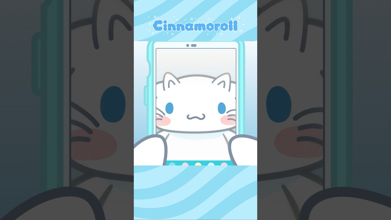 シナモロールの変身アプリ！新しいショートアニメ第50話🎥