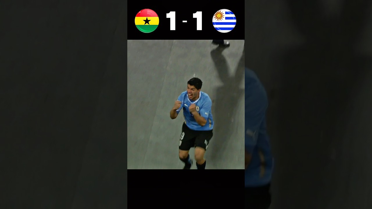 Ghana vs Uruguay 2010 World Cup ⚽
