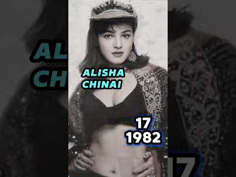 ALISHA CHINAI Age transformation(1965-2025) #alishachinai life journey evolution #90sbollywood #glow