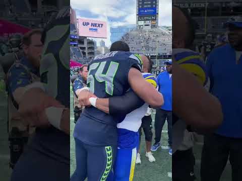 Aaron Donald 🤝 Bobby Wagner #shorts