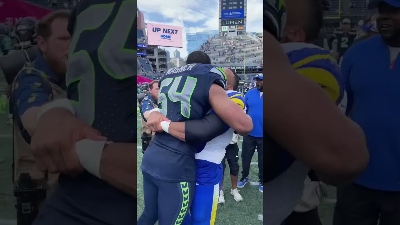 Aaron Donald & Bobby Wagner Reunite After Week 1 Victory 🏈
