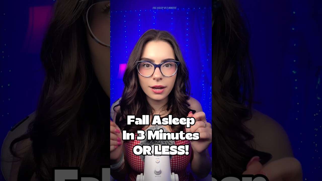 Fall Asleep in 3 Minutes with ASMR β¨