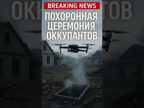 Похоронная церемония оккупантов