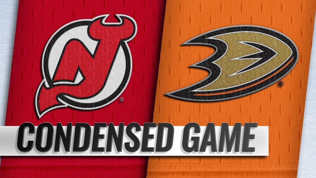 Devils vs Ducks Condensed Game Highlights 🏒 | Full Match Replay