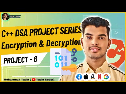 🚀 C++ Encryption & Decryption Project | Caesar Cipher Full Tutorial + Source Code 🔐