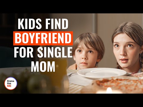 Kids Find Boyfriend For Single Mom | @DramatizeMe