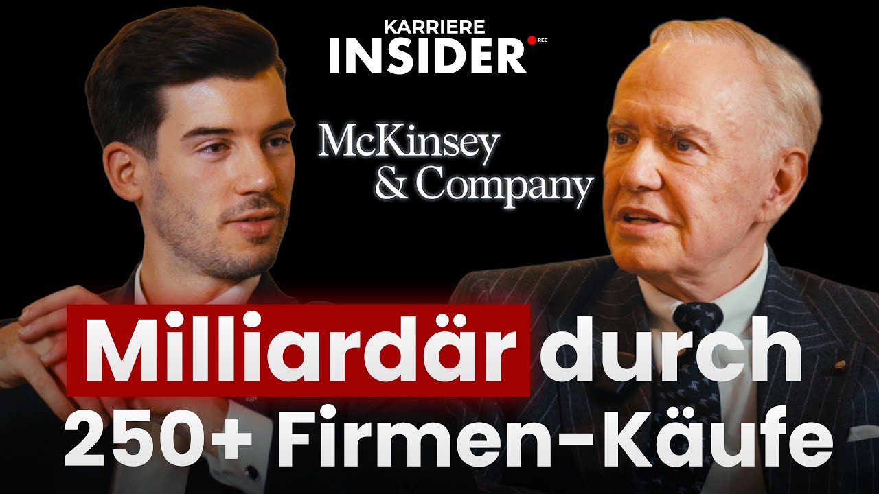 Vom McKinsey-Berater zum Selfmade-Milliardär | Karriere Insider