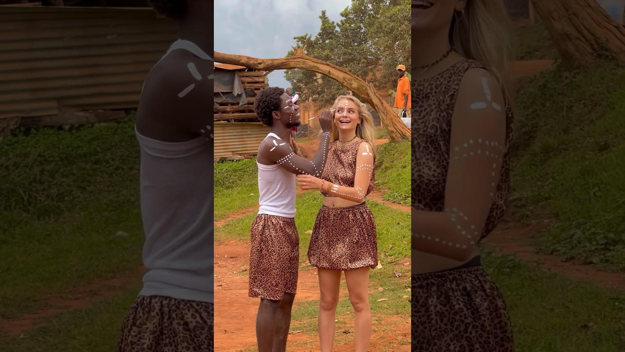 African Face Paint Art by Me 🎨