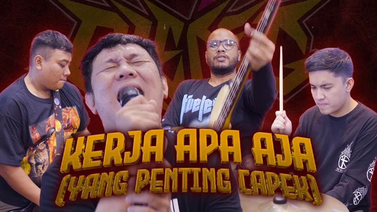 GLEDEG - Kerja Apa Aja Asalkan Capek 💪 (Official Lyric Video)