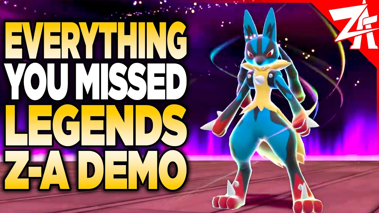 Everything YOU Missed from the Pokemon Legends Z-A Demo!