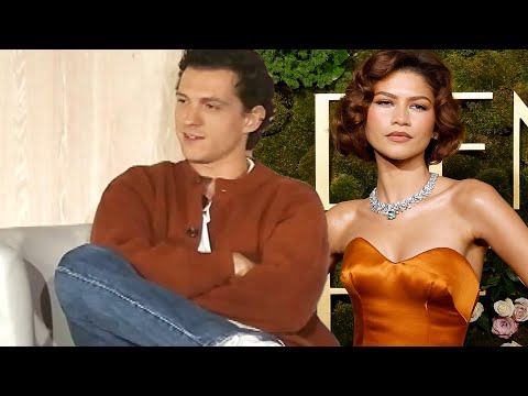Watch Tom Holland Gently Correct Interviewer Who Calls Zendaya His 'Girlfriend'
