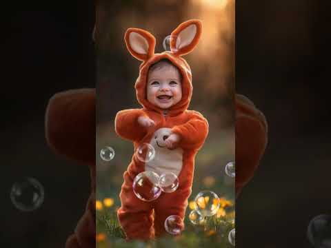 Baby laughing video lights up with Baby Shark energy🦈cutest chaos inside in London