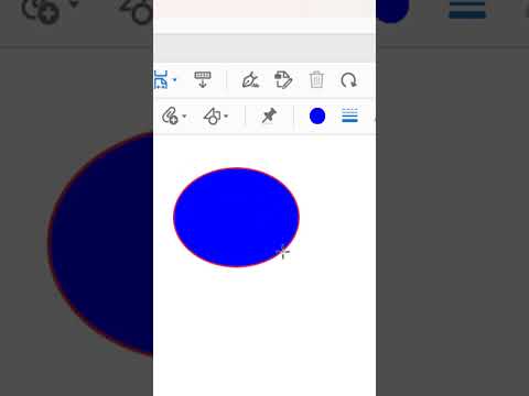Add Shapes in Adobe Acrobat 🔴🟦 #shorts