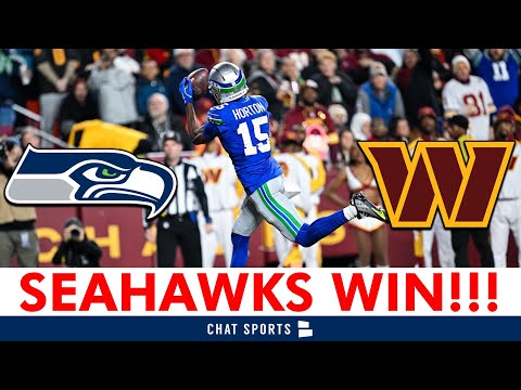 Seattle Seahawks CRUSH Washington Commanders 38-14 In NFL Week 9 | INSTANT REACTION