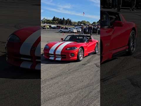 Dodge Viper RT/10 & GTS Drive By Engine Sound M1 Concourse Cars and Coffee 2024