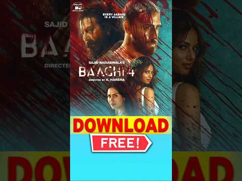 BAAGHI 4 Movie Kaise Download Karen 📥 |Baaghi 4 movie kaise dekhe 