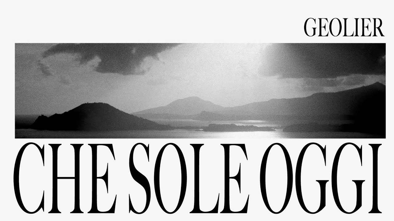 Geolier - CHE SOLE OGGI 🎶 Official Visual Video