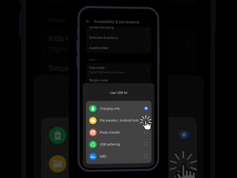 Phone Se Laptop Mein File Transfer Kaise karen | OTG setting file transfer | #oneplus #shorts