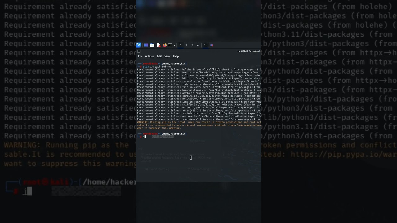 Guide to Using HOLEHE Tool in Linux 🔧
