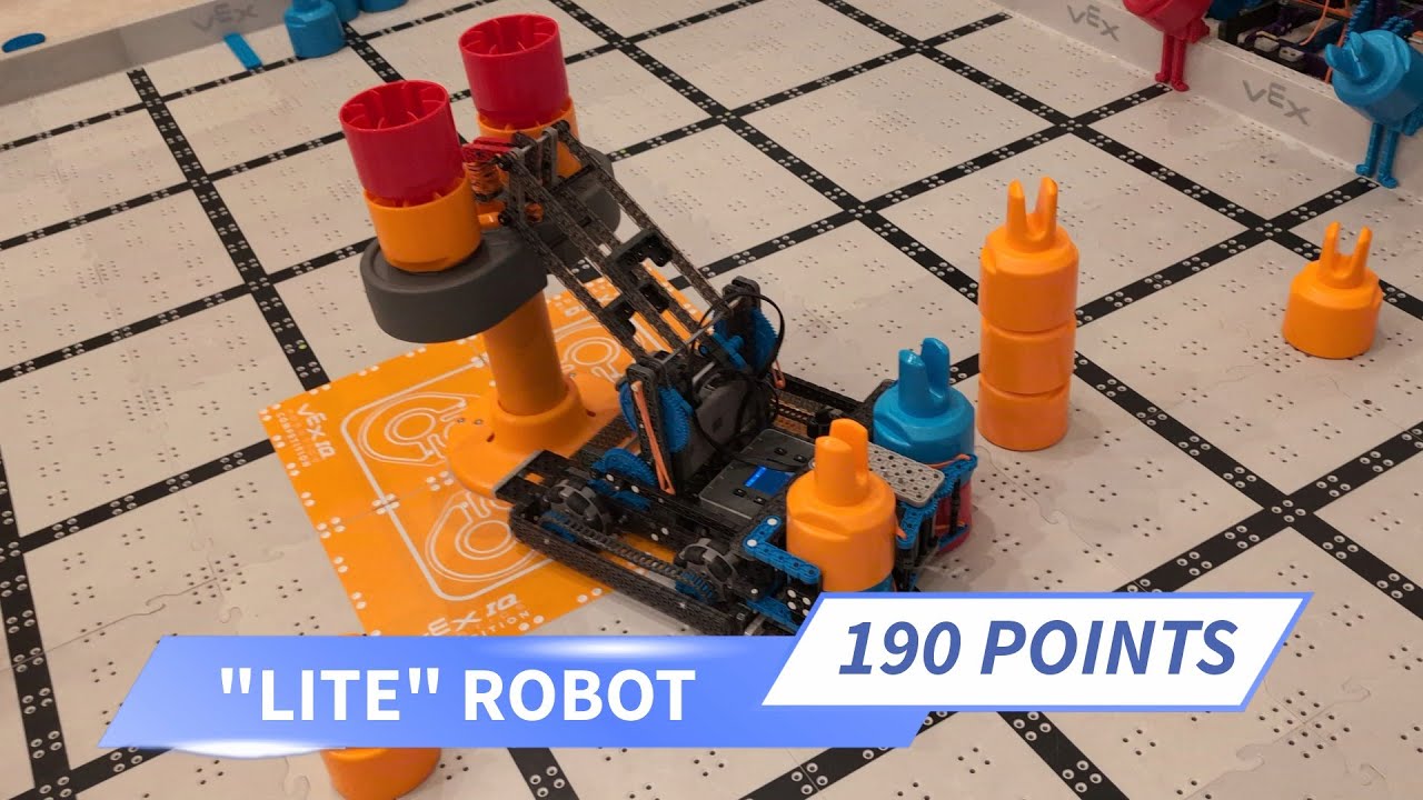 190 Points! Easy VEX IQ Mix & Match Robot 🤖