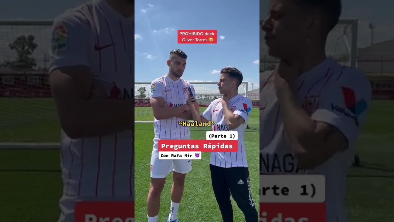 Preguntas rápidas con Rafa Mir (Parte 1) ⚽