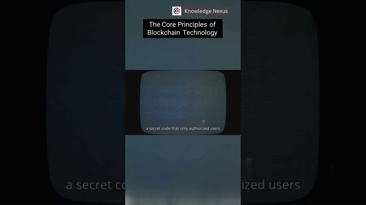 Unlocking Blockchain: The Key Principles You Need to Know 🔑