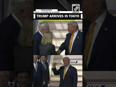 US President Donald Trump arrives in Tokyo, Japan | Trump in Asia