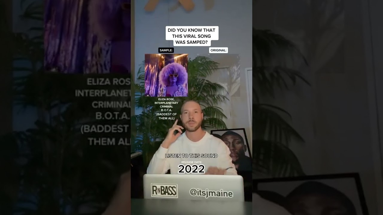 Did You Know This Viral Song Was Sampled? B.O.T.A. (Baddest Of Them All) #shorts #sample #samples