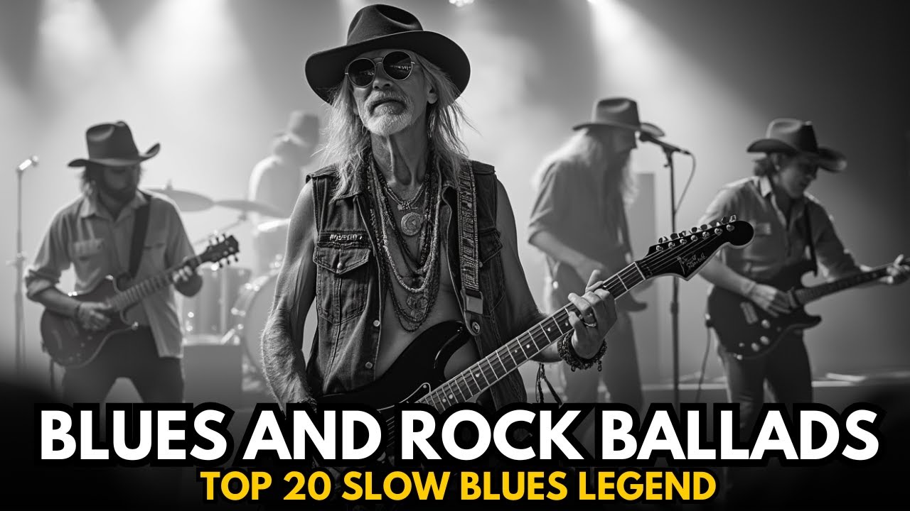 Soothing Blues & Rock Ballads for a Peaceful Night’s Sleep 🎶