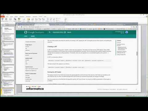 Asymmetric Key Digital Signature Processing for Google JWT