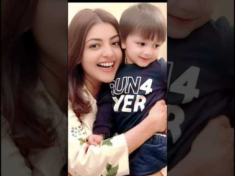 kajal agarwal and cute son 👍💐 | #kajalagarwal #shorts #viral